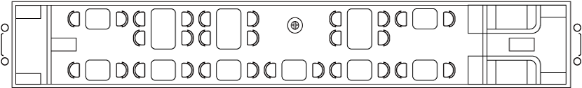 Dining car seat configuration method